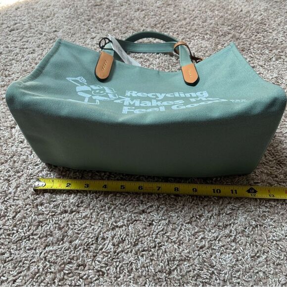 Coach Recycling Makes Me Feel Good Tote 30 Bag - Picture 13 of 15